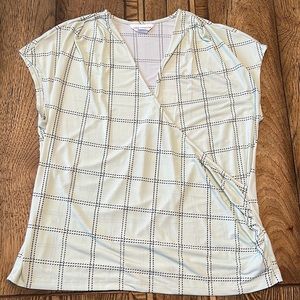 Cross over blouse